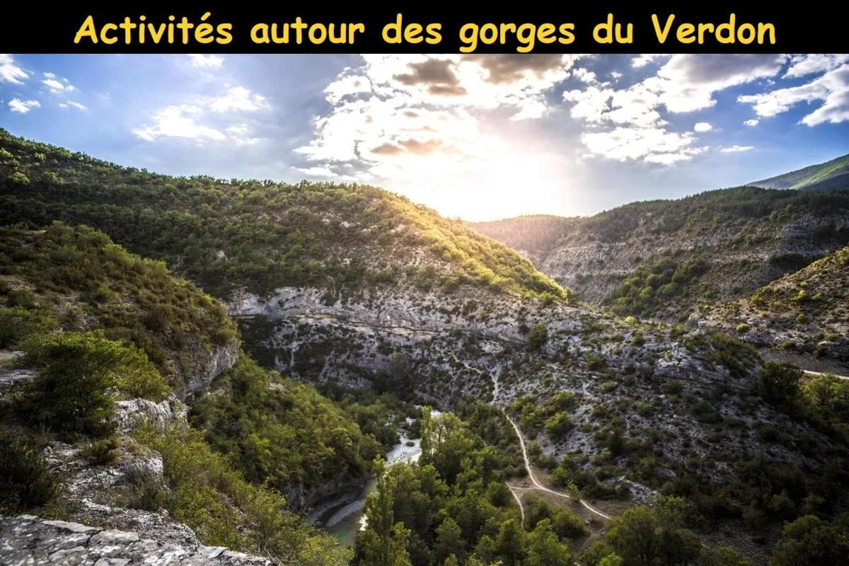 Gite Avec Terrasse Privee Proche Des Gorges Du Verdon Алман ан Прованс Екстериор снимка