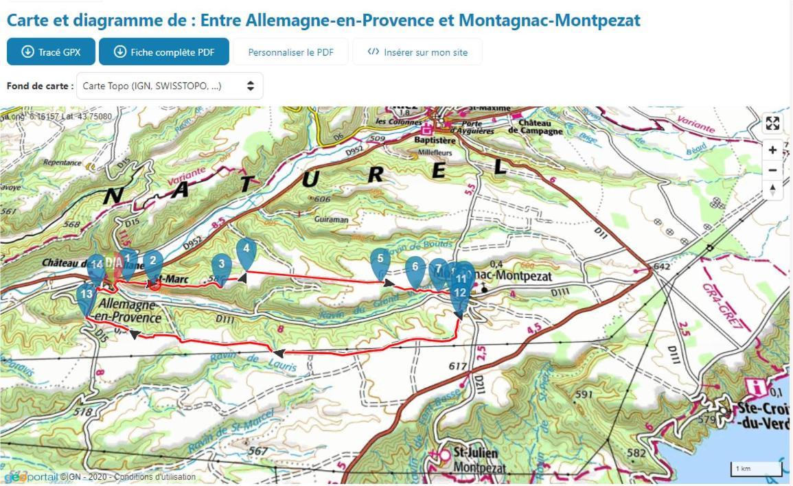Gite Avec Terrasse Privee Proche Des Gorges Du Verdon Алман ан Прованс Екстериор снимка