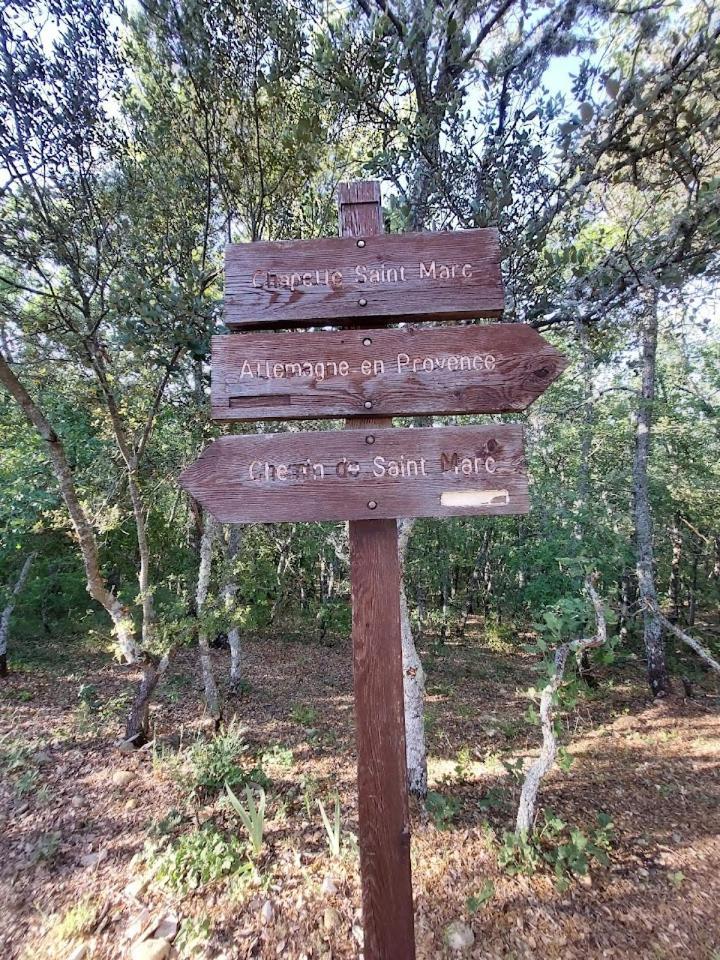 Gite Avec Terrasse Privee Proche Des Gorges Du Verdon Алман ан Прованс Екстериор снимка